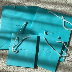 4 Tiffany Paper Bag